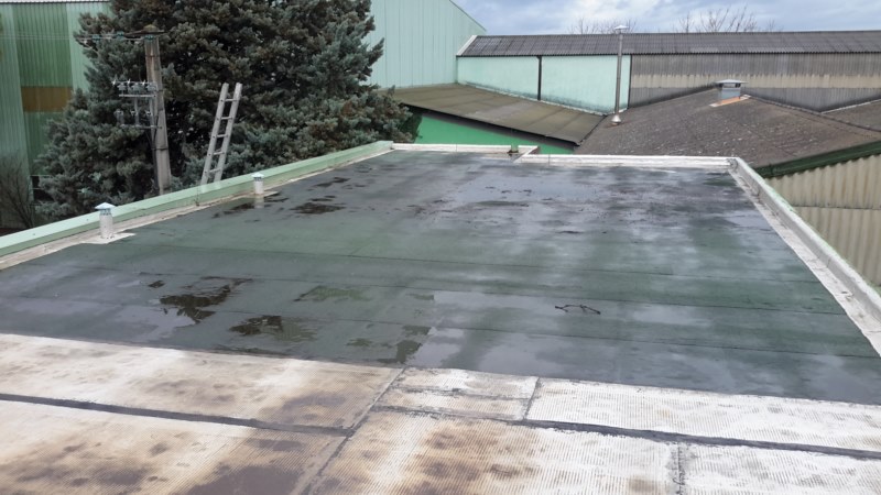 ancienne étanchéité deuxième toiture